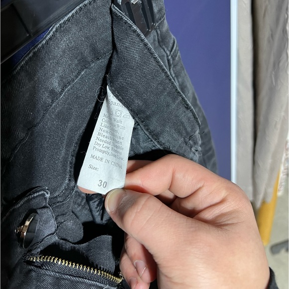 Jeans - Black and Grey - Picture 3 of 3